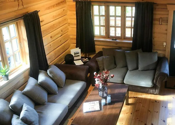 펜션 Spacious Log Near Hardangervidda *