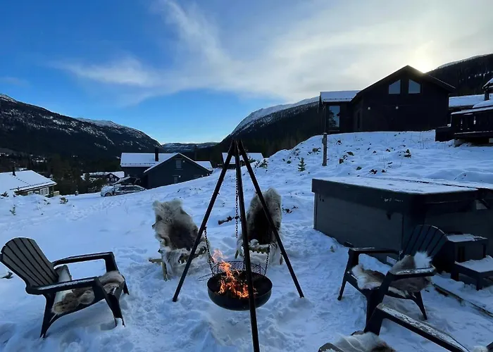 펜션 Spacious Log Near Hardangervidda Uvdal